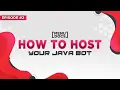 How to host your JDA bot MenuDocs