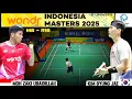 Moh Zaki Ubaidillah vs Kim Byung Jae | Indonesia Master 2025 Super 100