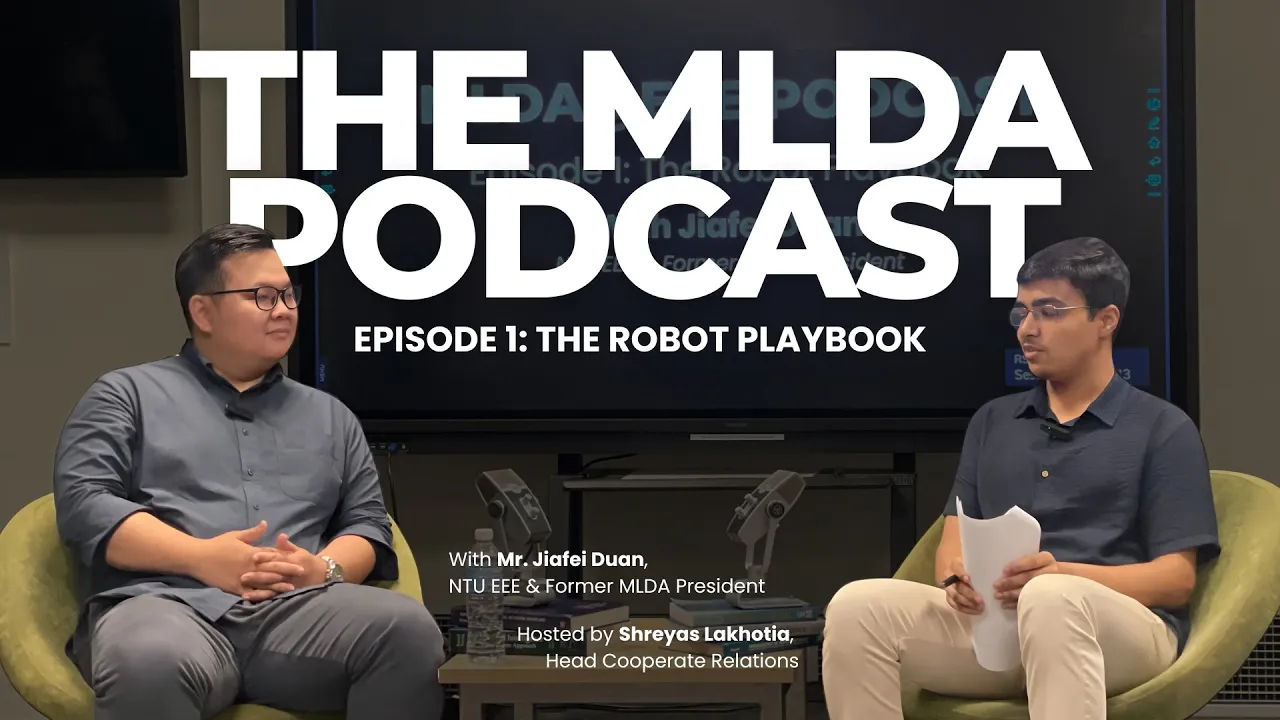 The MLDA Podcast Episode 1: The Robot Playbook