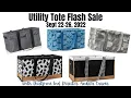Utility Tote Flash Sale from Thirty-One Ind Director Andrea Carver