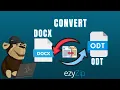 How to Convert DOCX to ODT Online Free No Software Installation Required