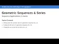 Geometric Sequences Series IB Math AI SL Nov 2025 TZ1 Q1
