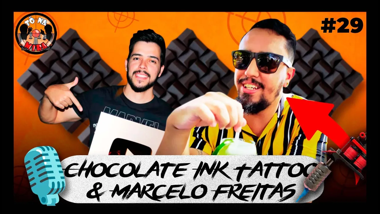 ToNaMira Podcast #29 - DÚVIDAS SOBRE TATUAGEM! (Com Chocolate Ink Tattoo e @NaoAdivinho )