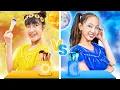 Download Lagu Day Girl vs Night Girl With One Colored Makeover Challenge! - Baby Doll TV