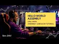 emu8086 Hello World Program