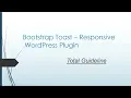 Bootstrap Toast - Responsive WordPress Plugin