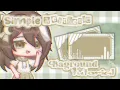 Tutorial simple aesthetic background Gacha tutorial