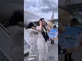 Lagu Pramugari Cantik Super Air Jet Turun Tangga Persiapan Foto Bersama di Samping Pesawat 😁🥰🥰✌️✌️