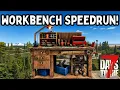 How Fast Can I Make The Workbench in 7 Days to Die Workbench Speedrun Challenge