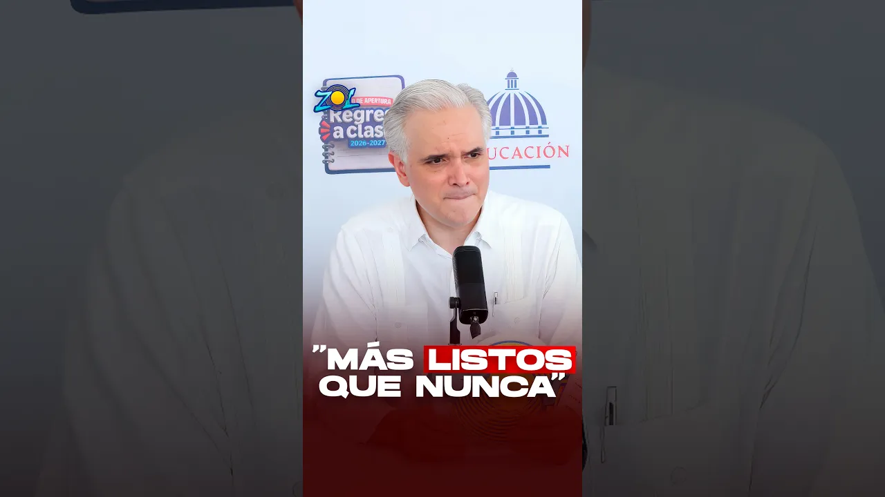 DE CAMPS ADMITE QUE NO TODAS LAS ESCUELAS INICIARON, PERO DICE: “MÁS LISTOS QUE NUNCA”