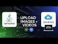 Live Day 39 Spring Boot Cloudinary Image Upload Update Delete 100 Working