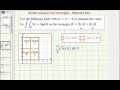 Ex Double Integral Approximation Using Midpoint Rule - f x y ax by