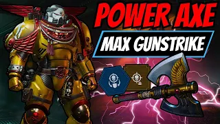 Fencing Power Axe Assault Gunstrike Build CHUNKS Bosses In Patch 10 0 Space Marine 2 Build Guide 