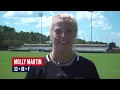 Soccer - Molly Martin Interview 9-3-19
