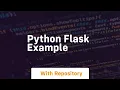 python flask example