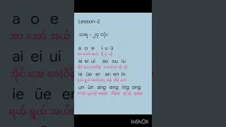 Download တရုတ်စာအခြေခံ (Pinyin) Lesson-2 သရ (၂၃) လုံး MP3