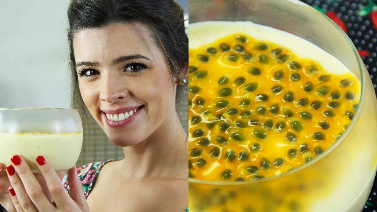 Mousse de maracujá tradicional fácil e prático, para festas de final de ano. Ingredientes 1 lata de . 