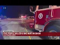 5 killed in head-on crash on Highway 101 in Spartanburg Co