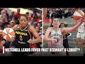 Kelsey Mitchell drops 33 PTS to lead Fever over Breanna Stewart and the Liberty WNBA on ESPN