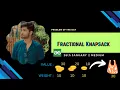 Fractional Knapsack Problem gfg potd January 26 GeeksforGeeks