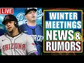 🔴LIVE - Latest News \u0026 Rumors From The MLB Winter Meetings \u0026 Watching For Deals!
