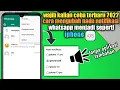Download Lagu Cara Mengganti Nada Notifikasi wa Menjadi Seperti Nada Notifikasi Iphone - trik whatsappp