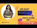 1 4 Arrays JPR 314317 MSBTE K SCHEME UNIT 1