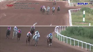 Wyoming Downs Live Horse Racing July 12 2026