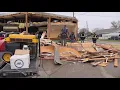 Severe storm hits Ennis Texas Residents come together looking to recover