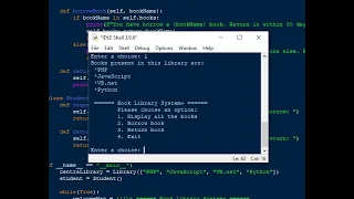 Simple Book Library System using Python