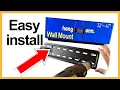 How to install TV wall mount Tilting Onn 32 to 47 Review