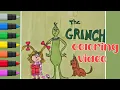 DR SEUSS THE GRINCH COLORING