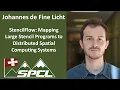 StencilFlow Mapping Large Stencil Programs to Distributed Spatial Computing Systems