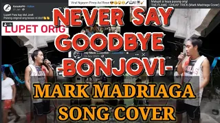 Download BONJOVI - NEVER SAY GOODBYE - MARK MADRIAGA COVER MP3