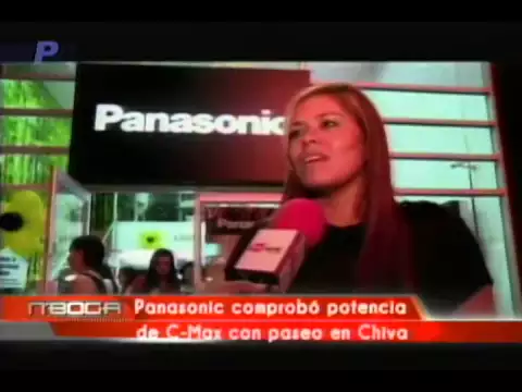 Panasonic comprobó potencia de C-Max con paseo en chiva