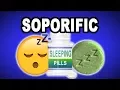 Learn English Words SOPORIFIC - Meaning Vocabulary with Pictures and Examples