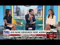 Jackie DeAngelis Smoking Hot Legs in a Black Mini on Fox Business Channel