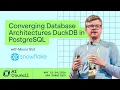 DuckDB PostgreSQL Building a Data Warehouse Inside Your Favorite Database