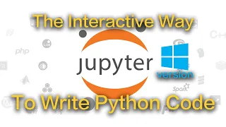 Windows Using Jupyter Notebook for interactive Python programming - Eng