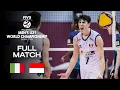 Italy vs. Indonesia - Pool D | Men's U21 World Champs 2025 - Full Match
