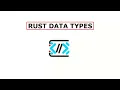 Rust data types Rust Tutorial 2023