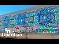 Download Lagu Australia's transcontinental Ghan train transformed into stunning moving Aboriginal artwork