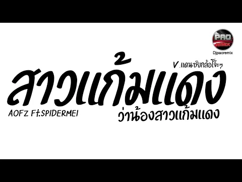 Video Thumbnail: #มาแรงในTikTok ( สาวแก้มแดง - AOFZ Ft. SPIDERMEI ) V.แดนซ์ยกล้อโจ๊ะๆ Pao Remix
