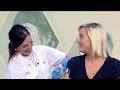 Katie gets flu shot live on air to show us how it s done