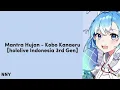 Lagu lirik lagu Mantra Hujan - Kobo Kanaeru【hololive Indonesia 3rd Gen】