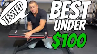 The BEST Weight Bench UNDER 100 Pasyou
