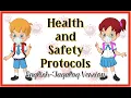 FREE PRINTABLE Health Safety Protocols in School English Tagalog Version