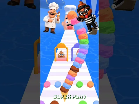 Stacky lce cream Crokcroch🍦 Runner| #youtubeshorts