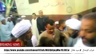 قصيدة البدوي يا بوي  للشيخ طه موسي  وصول السيد احمد البدوي فى اليله الختاميه لمولد السيدة الزهراء دندنها