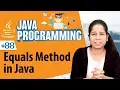 Equals Method in Java - Inheritance in Java Programming Language